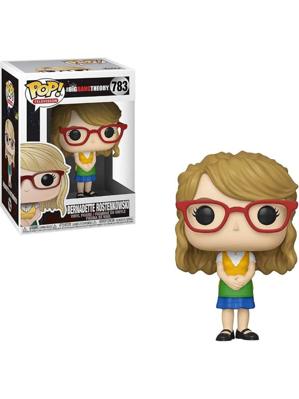 Big Bang Theory Funko Pop! Collectible - Bernadette Figure, Multicolor, Unique